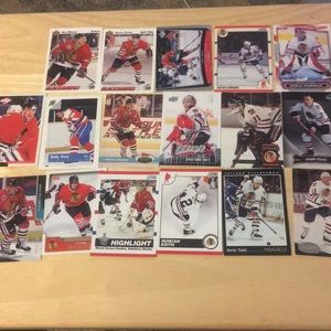 Chicago Blackhawks NHL Collectible Hockey Cards
